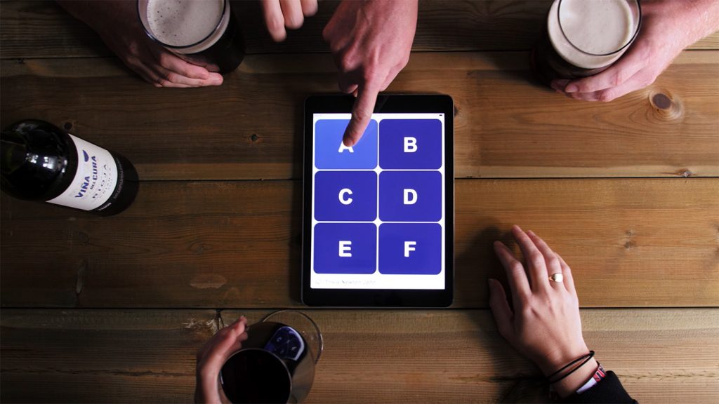 SpeedQuizzing im Blümchen – Antworten werden per Smartphone getippt